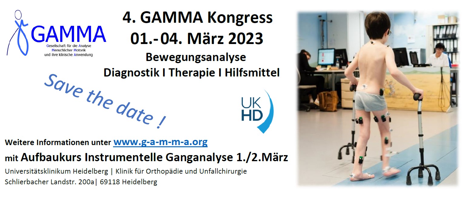 GAMMA Ganganalysekurs 1./2. März 2023